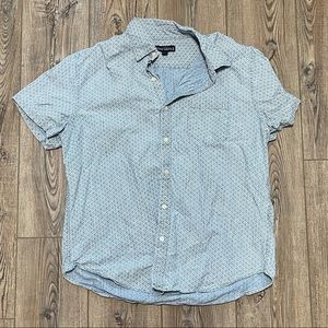 J Crew Short Sleeve Denim Button Down